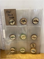 1961 Jell-O coins
