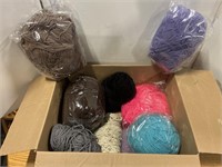 Box of yarn