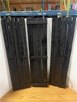 3 tobacco slat shelves