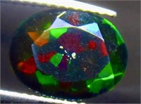 2.67 ct Natural Ethiopian Black Fire Opal