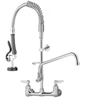 Faucet with 12" Swivel Spout, 25" Height 8" Adjust