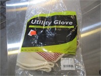 Bid X 4: New Utilty Reusable Gloves White One Size