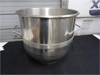 NEW 15.5" 30qt stainless steel Mixer bowl