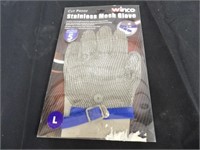 NEW Winco Cut proof stainless mesh glove