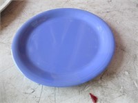 Bid X 10: Blue 9" Dinner Plates New