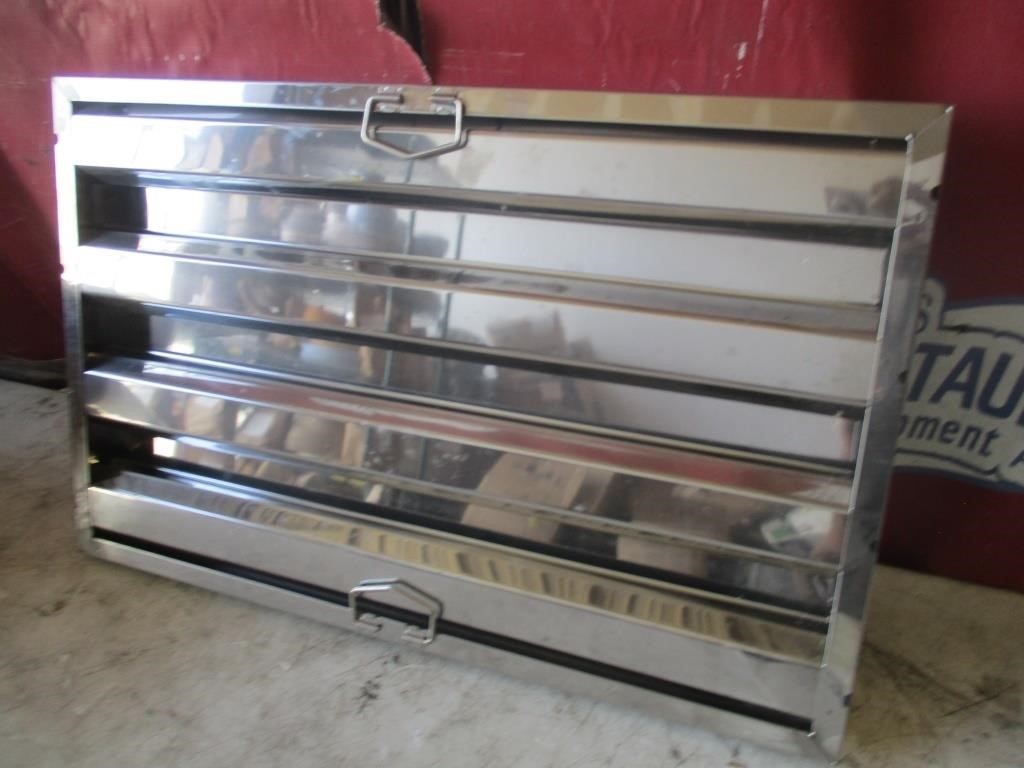 Bid X 6: NEW Stainless Steel Restaurant Hood Filte