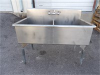 2 COMPARTMENT SINK 48"