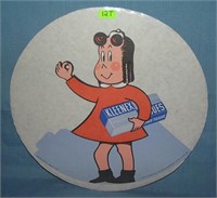 Kleenex store display piece featuring Little Lulu