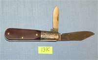 Vintage Barlow 2 bladed pocket knife