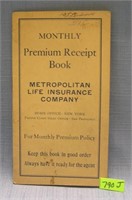 Metropolitan Life insurance co. premium booklet