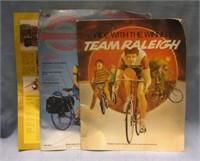 Vintage bicycle and accessories catalogs