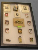 Collection of vintage Olympic pins