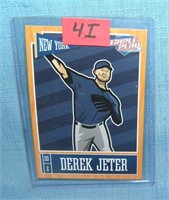 Vintage Derek Jeter all star baseball card