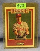 Vintage Scott Rolen rookie baseball card