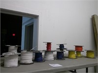 partial spools 18 awg wire