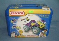 Erector build and play 4 model play set