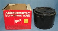 Anscomatic developing tank in original box