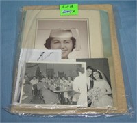 Bag of vintage photographs