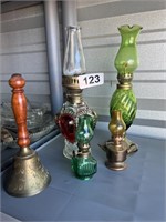 Small Oil Lamps, Bell U231