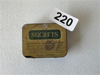 Vintage Sucrets Tin U232
