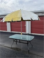 Hamilton Bay Patio Table w/Umbrella U233
