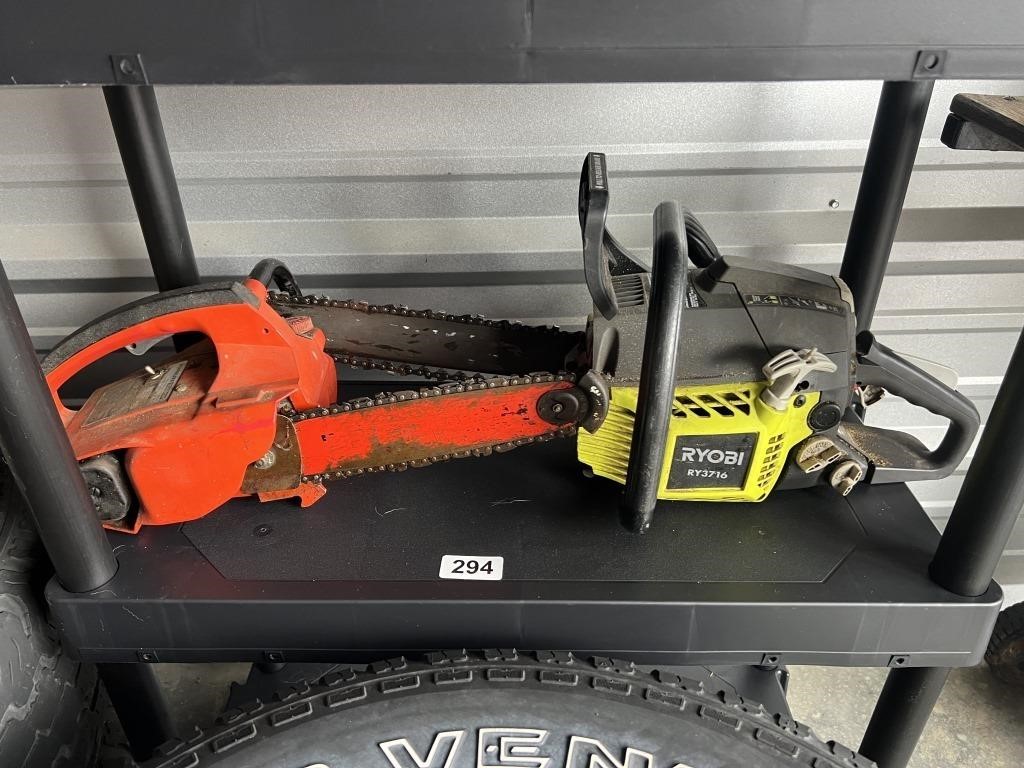 Ryobi and Homelite Chainsaws U233