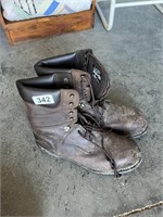 Steel Toe Work Boots, Sz 16 U234