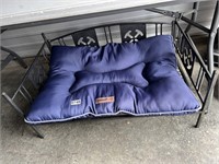 Metal Dog Bed w/Cushion U242