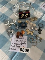 Small Dish & Lot of Jewelry U238