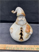 Pottery Santa
