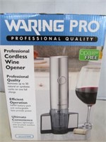 Waring Pro Cordless Professional Wine Opener