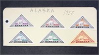 Alaska 1922 Stamps Arctic Air Mercy Flight issues