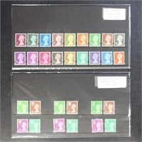 Great Britain Stamps Machins Mint NH 1996-2010 Que