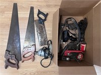 Lot of VTG tools and saws