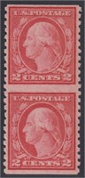 US EFO Stamp #540a Mint LH vertical Imperf pair,