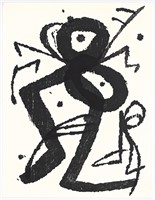 Joan Miro original woodcut