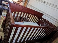 Crib with Changing Table