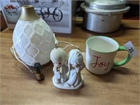 Oil Diffuser, Precious Moment Figurine & Mug