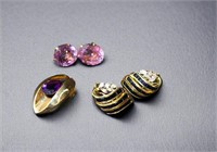 (2) 14K Gold Earring Sets & (1) 14K Gold Pendant