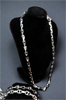 Stainless Necklace & Bracelet Set, Stainless