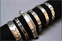 (6) Stainless Bracelets