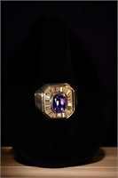 14K Gold W/ Diamonds Ring 13.8 Grams