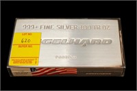 100 oz. Bar of .999 Silver