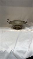 Silver plate serving tray