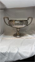 Vintage silver plate compote