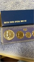 1967 special mint set in holder