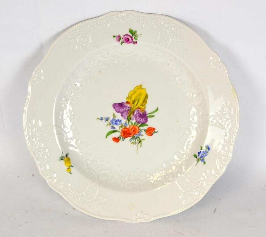 Meissen Floral Plate