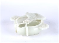 Fine Chinese Carved Jade Brush Washer