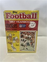 FOOTBALL 1987 YEARBOOK STICKERS
