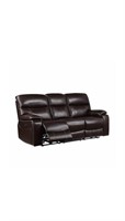 $900.00 Fallon - Leather Power Reclining Sofa